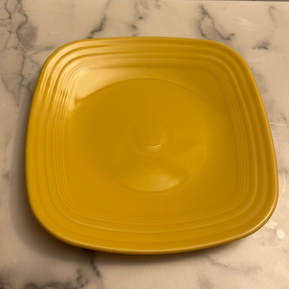 Fiesta Square Dinner Plate
